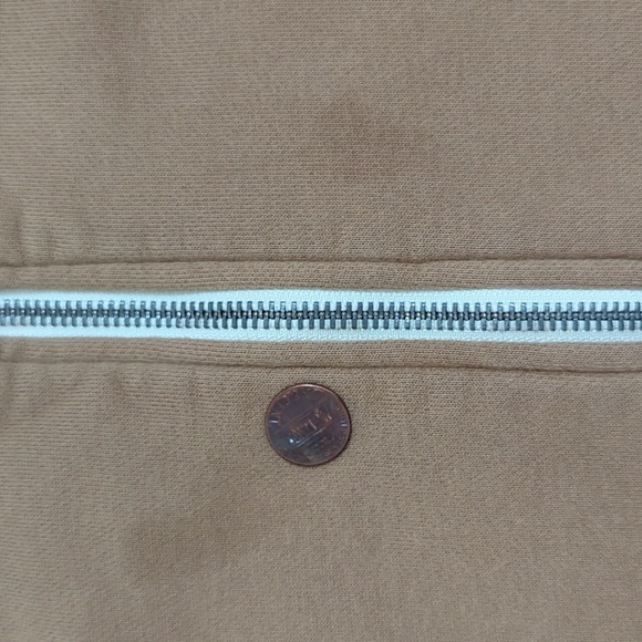 Vuori Restore Half Zip, Color Wheat Size S - Picture 14 of 16